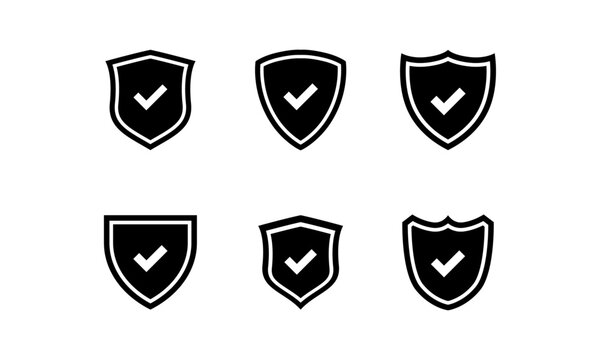 Symbol security protection logo