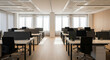 © rifan - Bright and Modern Office Space with Desks A Productive Workspace Environment for Work and Collaboration