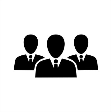 Simple Design Icon People Vector Illustration