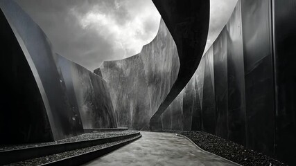 Poster - Abstract Architecture: Monochromatic Pathway