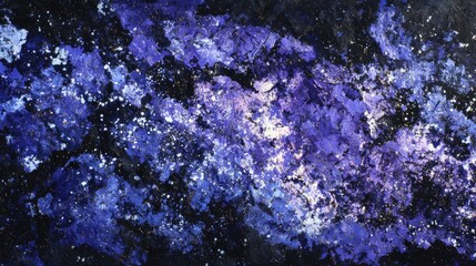 Abstract Galaxy Painting
