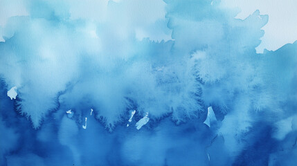 Wall Mural - blue abstract watercolor background for textures backgrounds. watercolor texture background