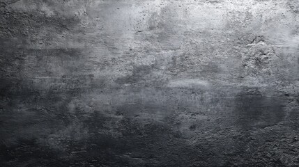Poster - A textured concrete wall showcases a rough surface with varying shades of gray, contributing to an industrial atmosphere. This setting is typical in modern architecture and design.