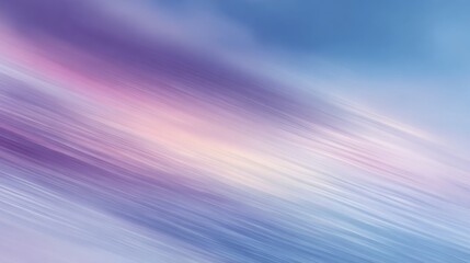 Poster - Soft gradients of purple and blue blend seamlessly to create a tranquil atmosphere. This peaceful abstract design evokes a sense of calm, perfect for backgrounds or creative projects.