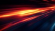 © MST BEGOM - Abstract streaks of bright orange and red light against a dark background