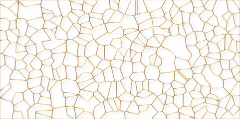 Poster - Beautiful white crystallized polygon background. abstract light white stone tile pattern with shadow. modern wallpaper, trendy simple minimal geometric background abstract mosaic backdrop.