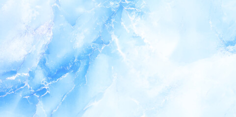 Poster - abstract sky blue stone background, Marble design granite blue background wall surface, creating a serene and tranquil atmosphere design.