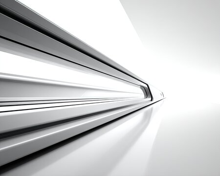 Abstract Futuristic Tunnel Perspective
