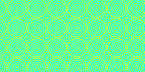 Poster - Minimal Overlapping Pattern geometric diamond waves colorful abstract circle wave line. Blue seamless tile stripe geometric create retro line pattern background.
