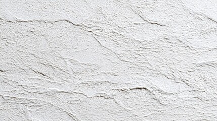 Poster - A textured white wall showcases intricate patterns and soft shadows, creating a minimalist look in a contemporary indoor environment. The design enhances the ambiance.