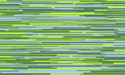 Poster - Elegant business virtual concept of a network of connected green and spring green lines on a sky blue background.