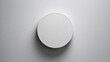 © Abdul - Simple white circle on a light gray background