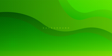 Poster - Abstract green geometric background. Eps10 vector