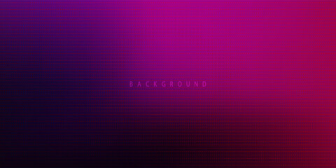 Poster - dark purple pink blue color gradient background blurred neon color flow grainy texture effect futuristic banner design