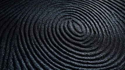 Poster - Exploring biometric identification through intricate fingerprint patterns and eye scanning technology