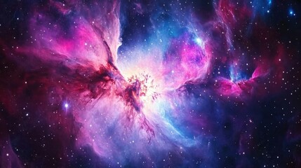 Wall Mural - nebula universe space astronomy.