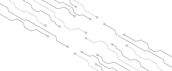 Aufkleber - Vector network connection and global communication technology background