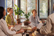 © Rido - Wellness meditation in group at gym