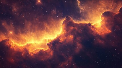 Wall Mural - nebula universe space cosmic.