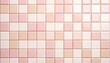 © Sabahat - Soft Beige, Pink, and White Square Tile Surface Texture Design