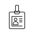 © Slava Kud - Identification badge with profile picture and details for personnel