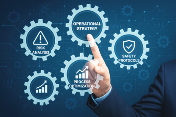 Poster - Business Strategy Gears Interface operational