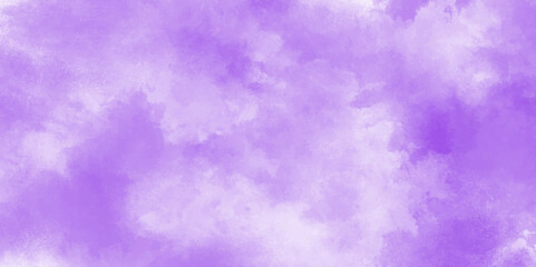 Wall Mural - Abstract purple watercolor background. Aquarelle painted paper template. Beautiful watercolor painting paper background. Hand drawn texture.