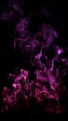 Wall Mural - red to blue color over life wispy smoke flow loop background