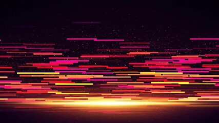 Poster - Abstract streaks of light background with vibrant color palette and motion effect