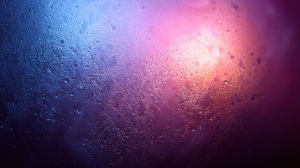 Wall Mural - Abstract frosted window with vibrant hues
