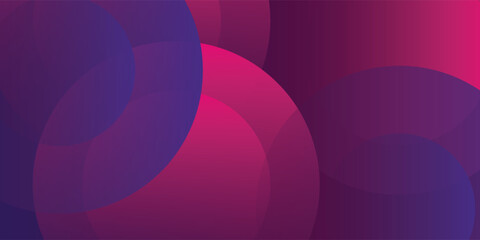 Poster - banner background blue and red gradations .abstract memphis.