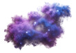 © Michael - Isolated Abstract Galaxy Cloud Illustration on Transparent Background