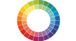 © Maureen - Vibrant color wheel chart with gradient spectrum for design