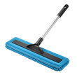 © GwenA - Isolated Dry Mop Cleaning Tool With Blue Microfiber