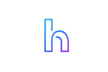 Poster - Letter H logo icon design template elements