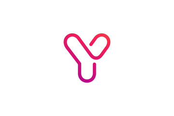 Poster - Letter Y logo icon design template elements