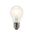 © IvanL - Realistic 3D Render of Illuminated Light Bulb on Black Background