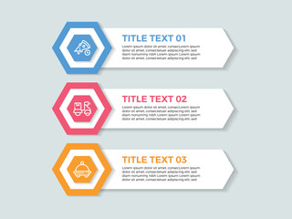 Aufkleber - 3 steps infographic elements data visualization vector design template. Can be used for steps, options, business process, workflow, , flowchart concept, timeline, marketing icons, info graphics.