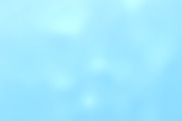 Aufkleber - Soft blue and white blurred background with subtle light spots creating a dreamy and abstract visual effect for design purposes