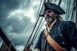© Igor - Cinematic Portrait of Pirate Captain on Ship Deck