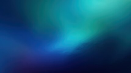 Poster - Abstract background with smooth gradients of blue and green, creating a calming and serene visual experience.