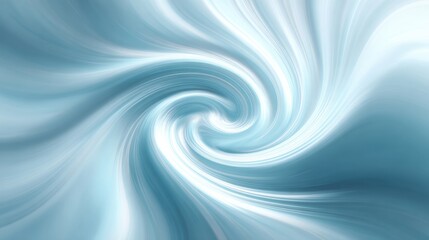 Poster - Abstract swirling background with soft blue tones, creating a sense of calmness and fluid motion.