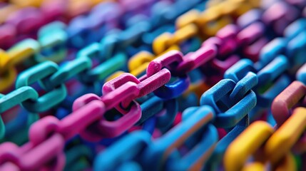 Poster - Interoperability of Blockchains Visualized with Colorful Links