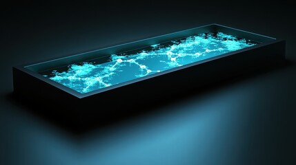 Poster - Futuristic Interactive Display of Digital Connectivity and Information Flow