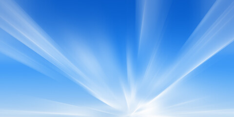 Fototapete - Abstract futuristic background with glowing blue light effect. High speed. Hi-tech. Abstract technology background concept

