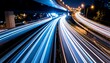 © Eni - City highway at night with light trails