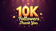 © Nasim - 10K Followers Milestone Reached: Golden Celebration and Gratitude