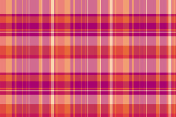 Poster - Vibrant plaid pattern in warm hues. A versatile background, great for textiles, designs, web, and print projects. Adds a touch of classic style and color.
