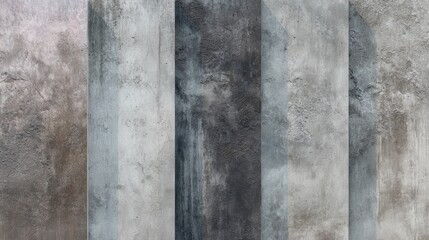 Poster - Textured gradient concrete surface with natural patterns in vertical composition
