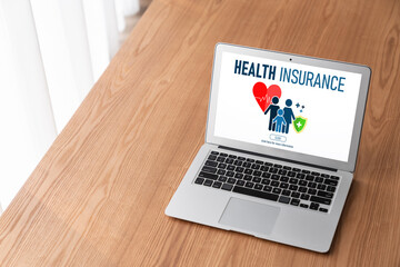 Poster - Health insurance web site modish registration system for easy form filling
